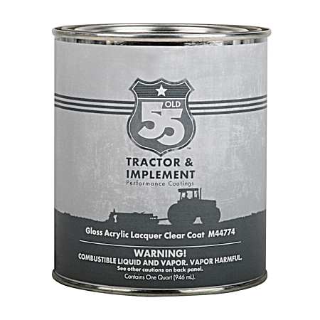 Tractor & Implement Clear Gloss Acrylic Lacquer