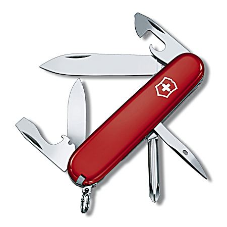 Tinker Red Medium Folding Pocket Knife w/ Phillips Screwdriver