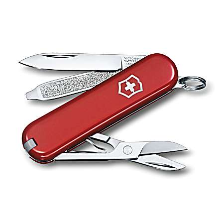 Classic SD Red Folding Pocket Knife