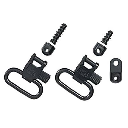 1 in Black Quick Detach Super Sling Swivels for Ruger Automatic & Ruger Single Shotguns