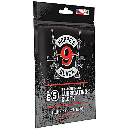 No. 9 Black High-Performance Lubricating Cloth