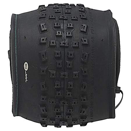 24 In Black Flat Defense Mountain Bike Tire
