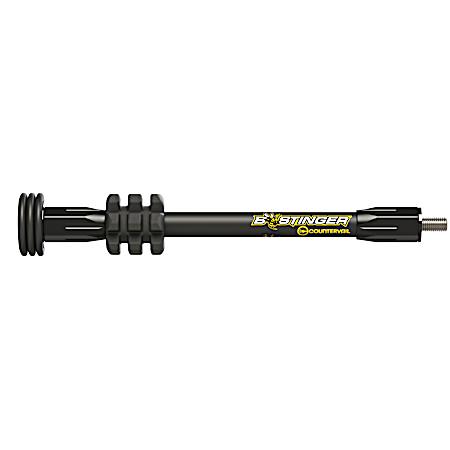 MicroHex 8 in Matte Black Hunting Stabilizer
