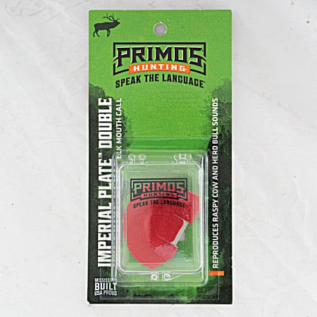 Imperial Plate™ Double Elk Call