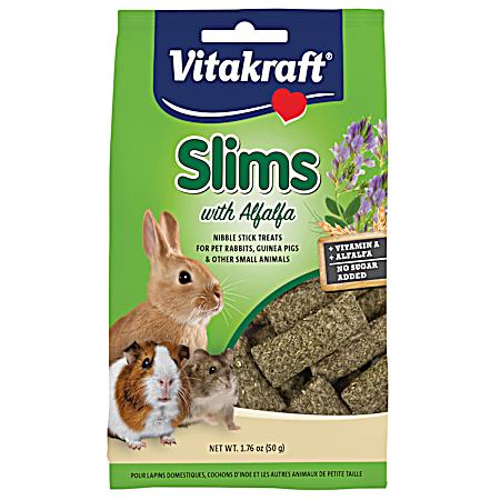 1.76 oz Slims w/ Alfalfa Rabbit Treat