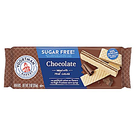 9 oz Sugar Free Chocolate Wafers