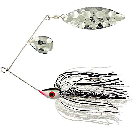 Game Getter Natural Shad Colorado & Willow Blade Spinner Bait