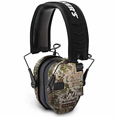 Razor Series Kryptek Camo Slim Folding Shooter Ear Muffs