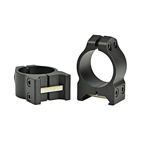 1 in Fixed Low Matte Scope Mount Rings