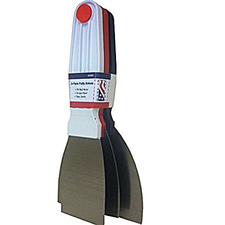 3 Pk. Putty Knives