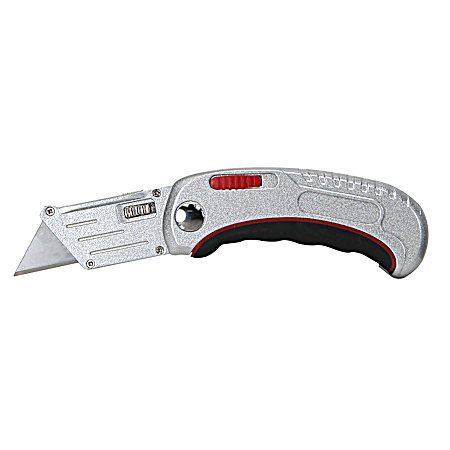 Folding & Locking Zinc Utility Knife w/ Blade