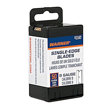 Single Edge Razor Blades - 50 Pk