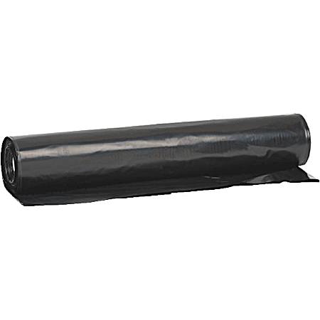 4 MIL Plastic Sheeting - 15 Ft. x 25 Ft. Black