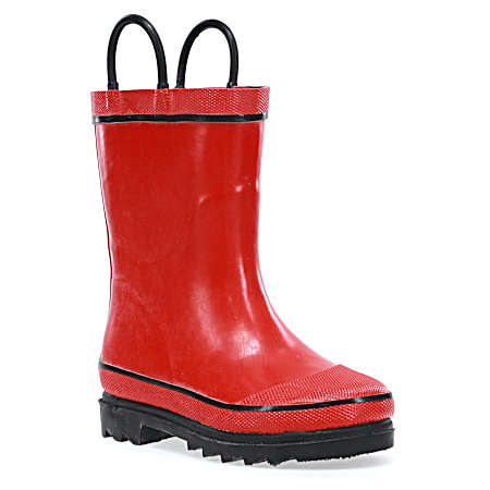 Kids' Firechief 2 Red Rain Boots