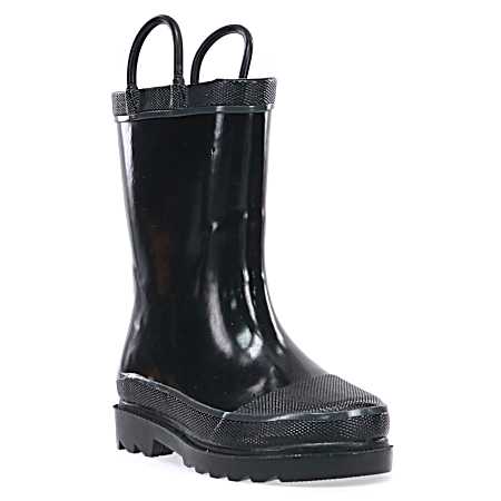 Kids' Firechief 2 Black Rain Boot