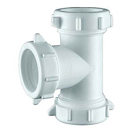 Plastic Double Slip Tee - 1-1/2 In.