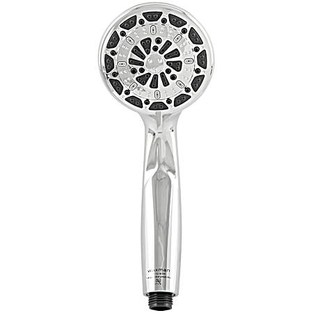 Serene 6-Position Chrome Handheld Shower Head