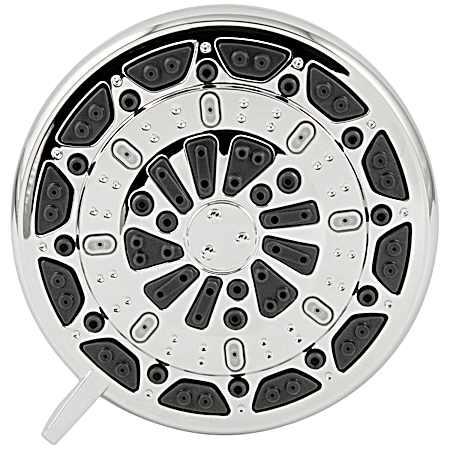 Serene 6-Position Chrome Fixed Shower Head