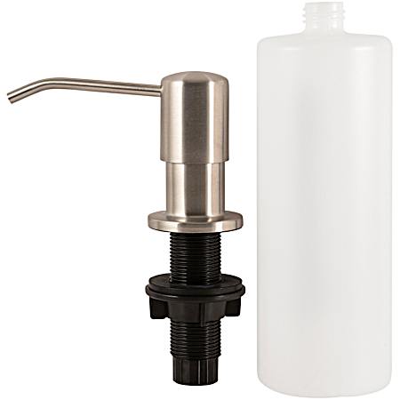 Brushed Nickel Soap Dispenser