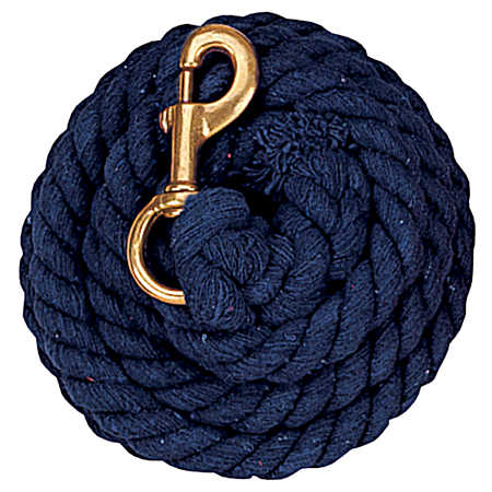 Navy Cotton Lead Rope