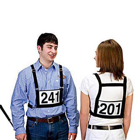 Exhibitor Number Harness