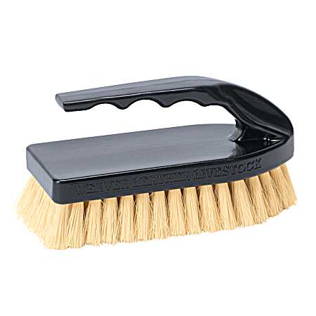 2-1/2 in x 9 in Black Tampico Pig Brush w/ Handle