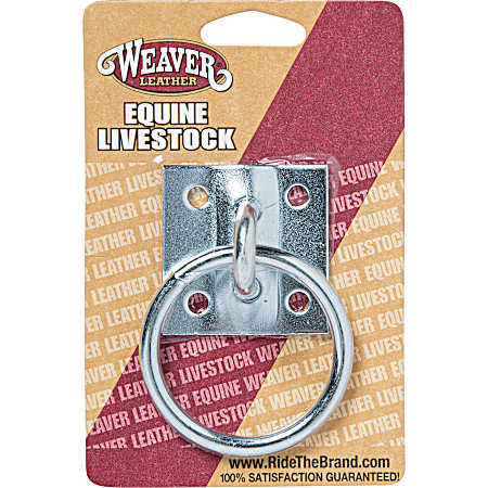 Zinc-Plated Tie Ring Plate