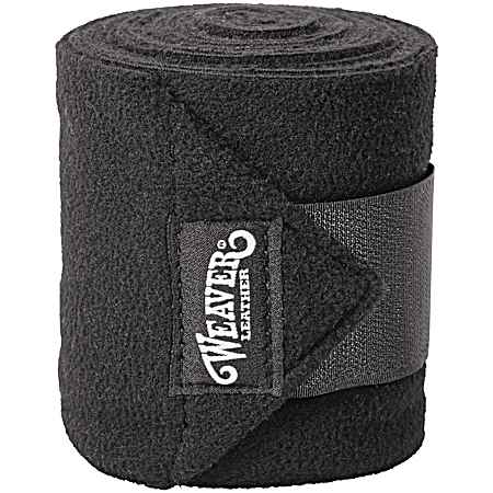 Black Polo Leg Wraps - 4 Pk