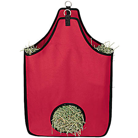 Red Cordura w/ Mesh Hay Bag