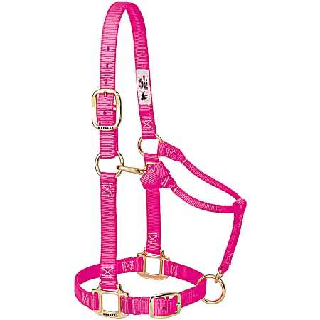 Diva Pink Original Adjustable Chin & Throat Snap Halter - DP