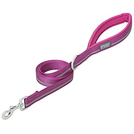 1 in x 6 ft Reflective Neoprene Lined Dog Leash