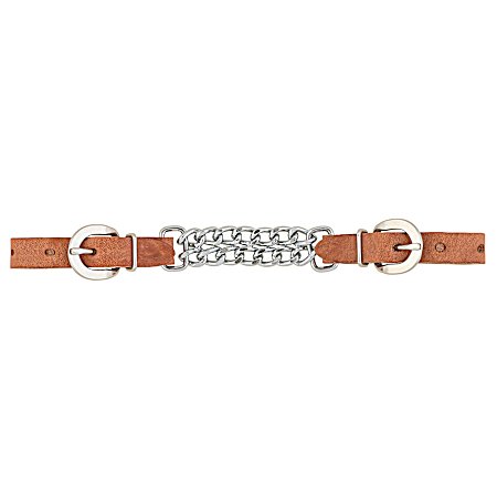 Weaver Double Flat Link Chain Curb Straps