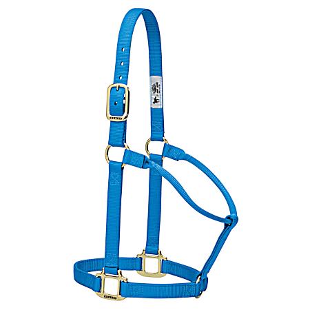 1 in Original Yearling Hurricane Blue Non-Adjustable Halter