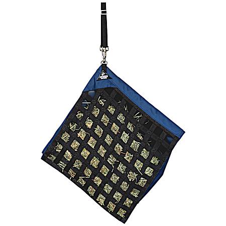 Navy 45 Degree Hay Bag