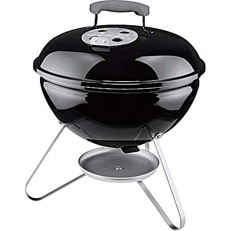 Smokey Joe 14 in Black Portable Charcoal Grill