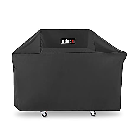 Genesis II, LX 300 & 300 Series Premium Black Polyester Gas Grill Cover