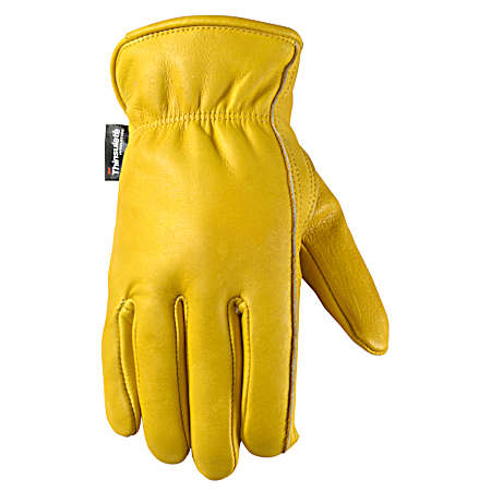 Men's Insulated Grain Cowhide Gloves