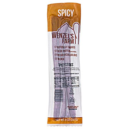 Spicy Cayenne Pepper Beef Sticks