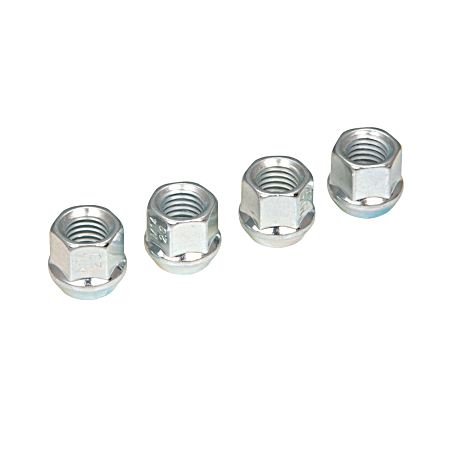 14mm Chrome Open End Bulge Lug Nuts - 4 Pk