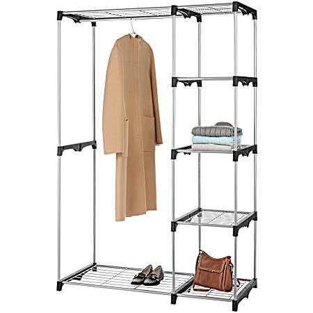 Double Rod Free-Standing Closet
