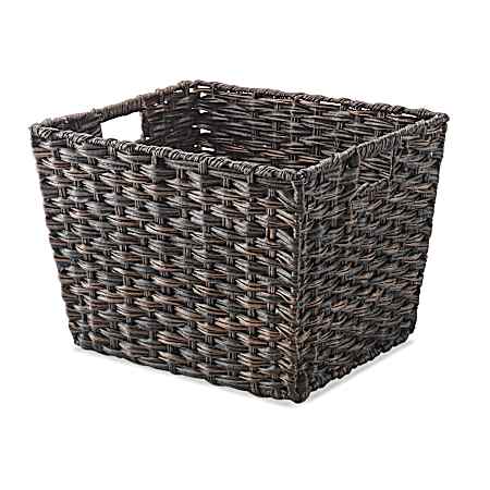 Split Rattique Driftwood Tote