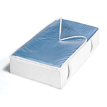 Under Bed White Storage Bag
