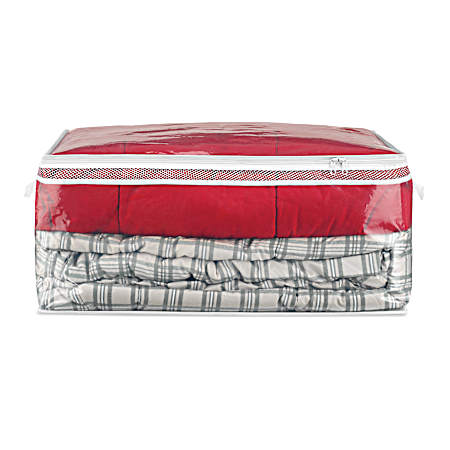 Flexible Zip Clear Storage Tote