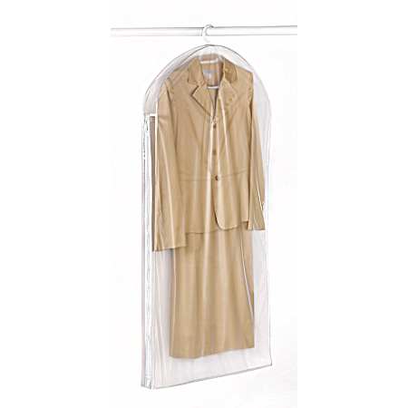 See-Through Zippered Dress Bag