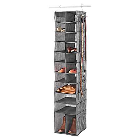19 Section Hanging Shoe & Accessory Organizer