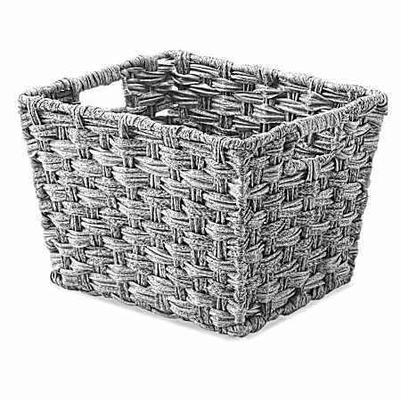 Split Rattique Small Gray Wash Tote