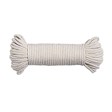 100 ft White Cotton Clothesline
