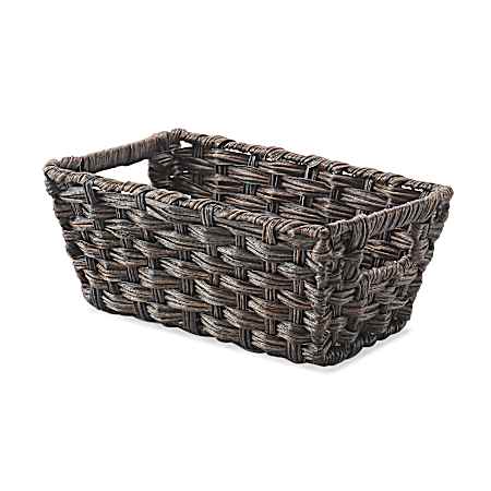 Split Rattique Small Driftwood Shelf Tote