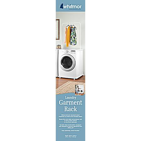 White Laundry Garment Rack