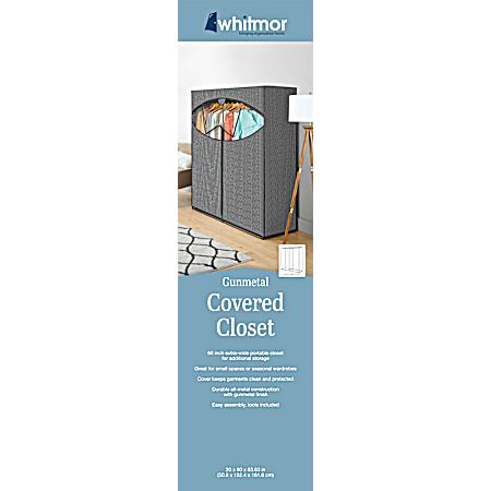 Gun Metal Covered Closet